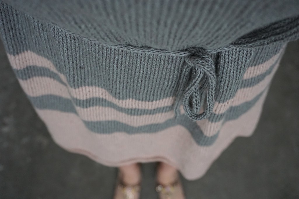 Anleitung: Leinenstrickkleid